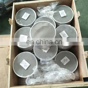Porous 304 316L 0.2 1 5 10 20 100 Micron Sintered Stainless Steel Wire Mesh Filter Disc thumbnail-3