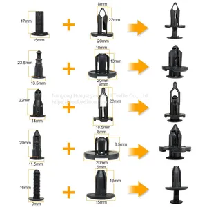 Multiple Types Mixed Auto Fastener and Plastic Fasteners for Car Parts thumbnail-2