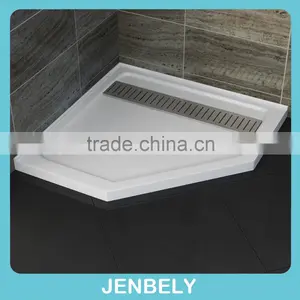 Corner With Stainless Steel for Australia Market 12mm Waterproof Shower Tray thumbnail-4