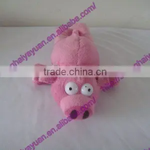 Stuffed Plush Pink Pig thumbnail-1