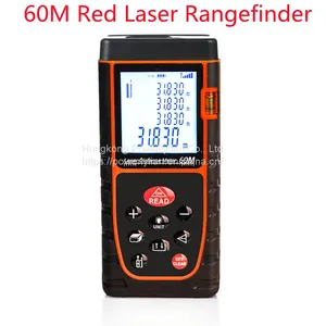 60m Laser Distance Meter Laser Rangefinder Measurer Meter Handheld Area/Volume Measure Tool thumbnail-1