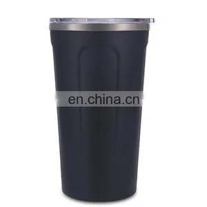 Custom BPA Free 16 oz Insulation Coffee Tumbler Stainless Steel Mug Portable With Lid thumbnail-2