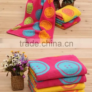 2015Luxury High Quality Hot Sale Cotton French Terry Fleece Fabric for Baby Towel Set 34*76 / 70*140cm thumbnail-1