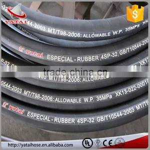 Wire Spiral EN 856 4SP High Tensile Flexible Hydraulic Hose thumbnail-4