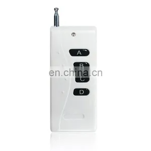 Rf 433mhz Ev1527 Fix Code 4-key Remote Control Remote Control One Button for Electric Gate thumbnail-1