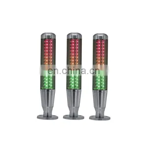 Industrial 3 Layers Warning Light With Alarm Buzzer OM Series AC DC 24V Led Signal Tower Light thumbnail-5