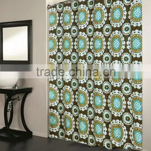 1PC COTTON PRINTED SHOWER CURTAIN 180*180CM thumbnail-4