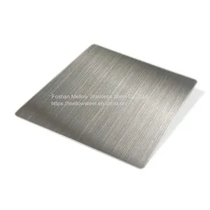 China Stainless Steel Sheet Brushed Hairline Finish Stainless Steel Sheet 316L 316 304 304L 430 201 202 Stainless Steel Sheet thumbnail-1