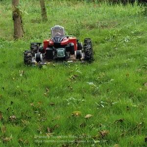 Remote Control Mower With Tracks, China Remote Controlled Mower Price, Rcmower for Sale thumbnail-3