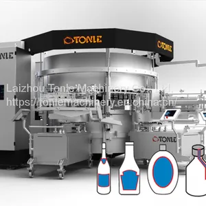 Tonle Rotary Opp Labeling Machine Self-adhesive Labeler for Water Milk Beverage Seasonings thumbnail-1