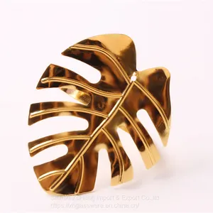 Home Ware Table Accessories Artificial Plant Turtle Leaf Napkin Ring thumbnail-4