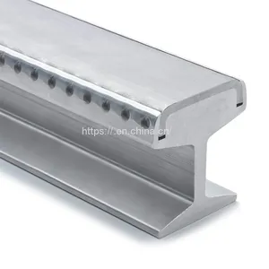 Heavy Railway Steel Rail 45mn 60kg/m Railroad Heavy Steel Rail Track 50kg Heavy Steel Rail thumbnail-1