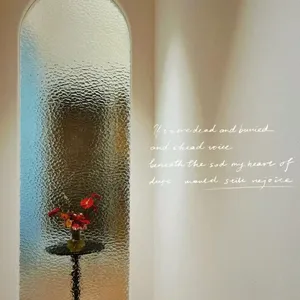 Decorative Glass Hot Sale Modern New Design Customized Art Flat Solid Glass Decoration thumbnail-2