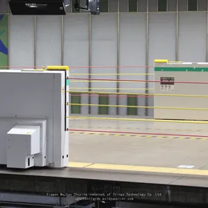 UPARK Subway Automatic Station Fencing Netting With Traffic Light Warning System High-speed Railway Station Guardrail thumbnail-1