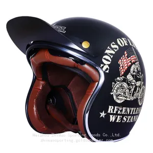 LV008 Motorcycle Half Face Helmet thumbnail-2