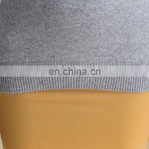 China Wholesale Plain Knitted Cashmere Turtleneck Sweater for Women thumbnail-5