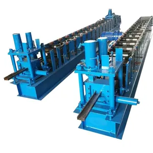 Fully Automatic Size Adjustment 80-300mm CZ Purlin Roll Forming Machine for Steel Structure Houses thumbnail-1