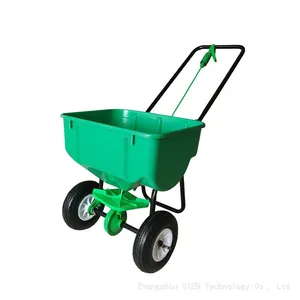Handheld Manual Grass Seeds Hand Manure Fertilizer Sand Salt Spreader thumbnail-1