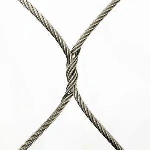 Flexible Stainless Steel Knotted Mesh Aviary Netting X-Tend Zoo Mesh Factory Direct thumbnail-1