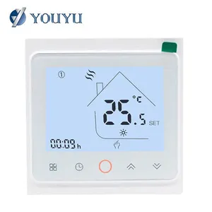 Manufacturer Price Modern Design Smart WiFi Thermostat for Warm Floor Underfloor Heating System Thermostat thumbnail-6