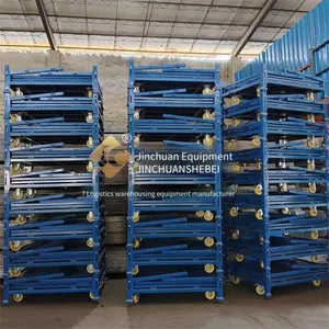 Jinchuan Non-standard Folding Mesh Cage Cart, Customizable Design, Ventilated and Visible, Flexible Movement, Highly Adaptable thumbnail-3