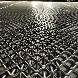 OEM Manganese Steel Woven Wire Mesh, Durable Wire Mesh, Suitable for Mining and Construction Industries. thumbnail-3