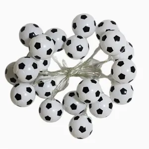 LED Football Light String, World Cup Creative Bar KTV Decoration Shaped Lights, Christmas Atmosphere Colored Lights thumbnail-1