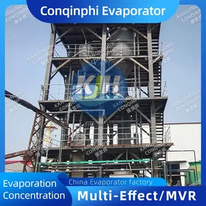 Compact Low-temperature MVR Evaporator 10kW Power, PLC Automatic Operation for Industrial Use thumbnail-3