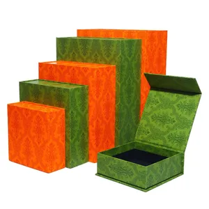 Recyclable Cardboard Paper Hard Rigid Magnet Package Box thumbnail-1