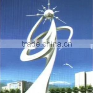 Stainless Steel Sculpture Modern Abstract Sculpture Manufacturer thumbnail-1