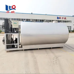Horizontal Bulk Milk Cooling Tank Raw Milk Bulk Milk Cooler Milk Chiller thumbnail-2