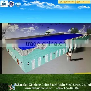 China Prefabricated Two Story Steel Structure Warehouse thumbnail-3