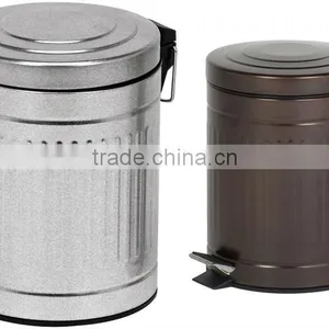External Foot Operated Garbage Bin Trash Can Waste Bin thumbnail-1