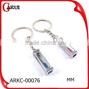 Sandglass Key Ring--Metal,China OEM & ODM Keychain thumbnail-1