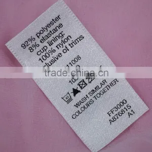 New Style Trade Assurance Personalize Garment Soft Printed Label thumbnail-1
