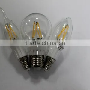 2016 New Product Hot Selling! C35 2w E14 220v-240v Led Filament Bulb With CE&RoHS 2Years Warantty 3000k thumbnail-3
