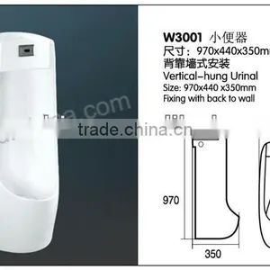 White Ceramic Sanitary Fitting wc Urinal Sensor Price thumbnail-2