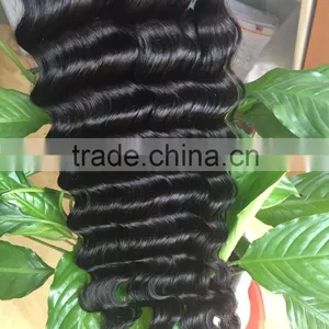 Qingdao Elegant Hair 7A European Deep Wave, 100% Human Remy Hair Bundles With Factory Price thumbnail-1