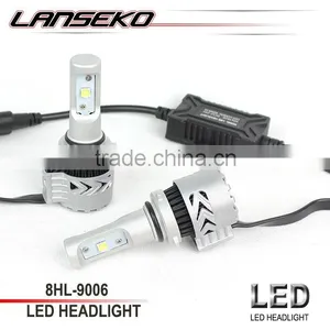 Base Adjustable Angle Design 12V Voltage Cars Led Headlamp 9006, White Colors 6500k thumbnail-1
