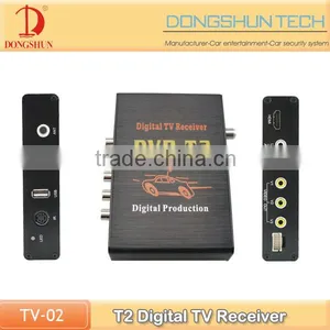 TV-T2 Car DVB-T T2 TV Receiver for Russia/Thailand thumbnail-1