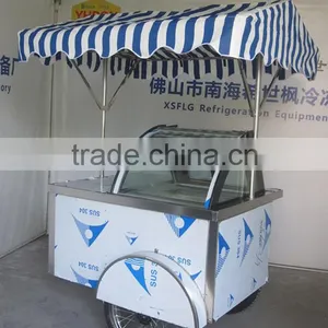 Energy Saving Ice Cream Cart With Wheels thumbnail-1