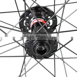 2016 Chinese MTB Bike Carbon Wheels 27.5 40mm Width Clincher Tubeless All Mountain Wheelset With Novatec Hub 148 and 110 thumbnail-5