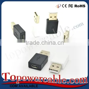 Portable Usb 2.0 Micro Usb Male To Usb Female Host Otg Adapter For Samsung S3 thumbnail-1