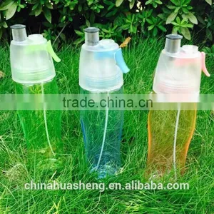 740ml PC Clear Mist &sip Water Bottle Tritan Mist Bottle BPA Free Spray Bottle thumbnail-6
