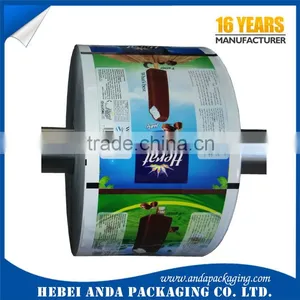 Printed Aluminum Foil Laminated Roll Film/Popsicle Plastic Packaging Film/Ice Lolly Plastic Packaging Film thumbnail-3