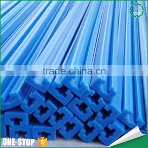 Custom Conveyor Sliding Guide Rails Extruding Plastic Uhmw-pe Nylon Hdpe Corner Chain Track Rail thumbnail-6