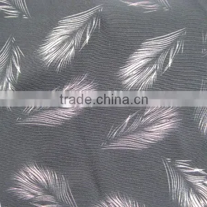 100% Viscose Print Fabric With Crepe thumbnail-1