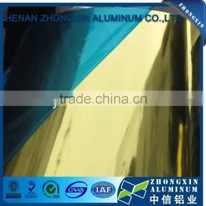 Golden Film Cladding Mirror Aluminium For Sunlight Reflection thumbnail-1