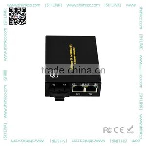 SH Link 2x 10/100base-tx to 1x 100base-fx Fast Ethernet Switch thumbnail-1