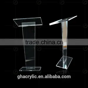 YZ-0025 Famouns Brand Show Celebration Professional Acrylic Modern Design Crystal Podium thumbnail-2